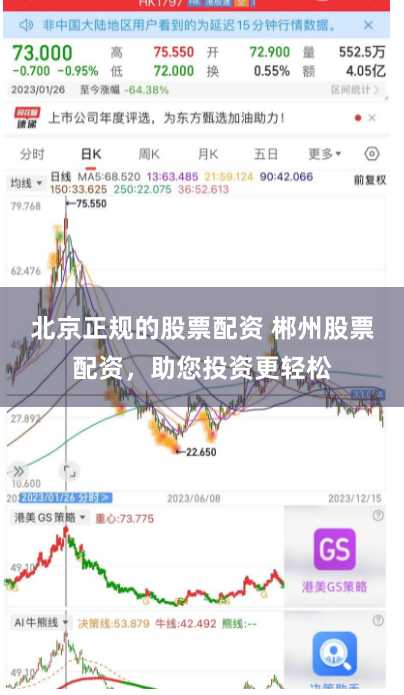 北京正规的股票配资 郴州股票配资，助您投资更轻松